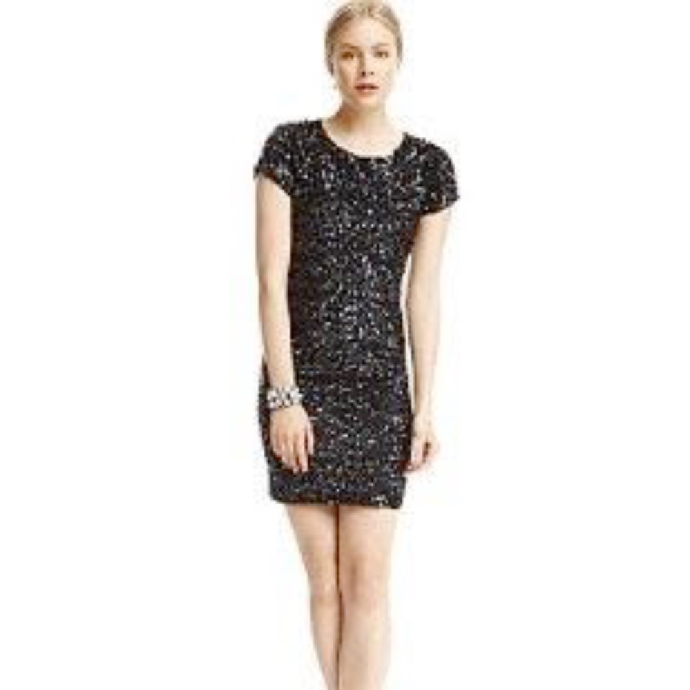 Alice + Olivia Open Back Sequin Dress Size 0